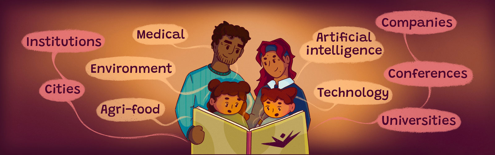 An innovative approach to brand storytelling
PepiteBooks creates illustrated children’s books that explain your business through captivating stories